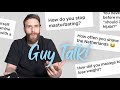 Hair loss, manscaping, and doing the naughty 🤭 | GUY TALK!