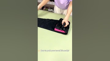 Travel Packing Made Easy: My Secret Folding Hacks! ✈️🧳