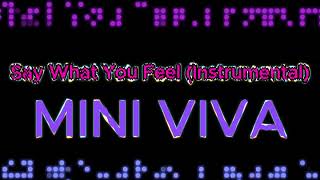 Say What You Feel (Instrumental) - Mini Viva