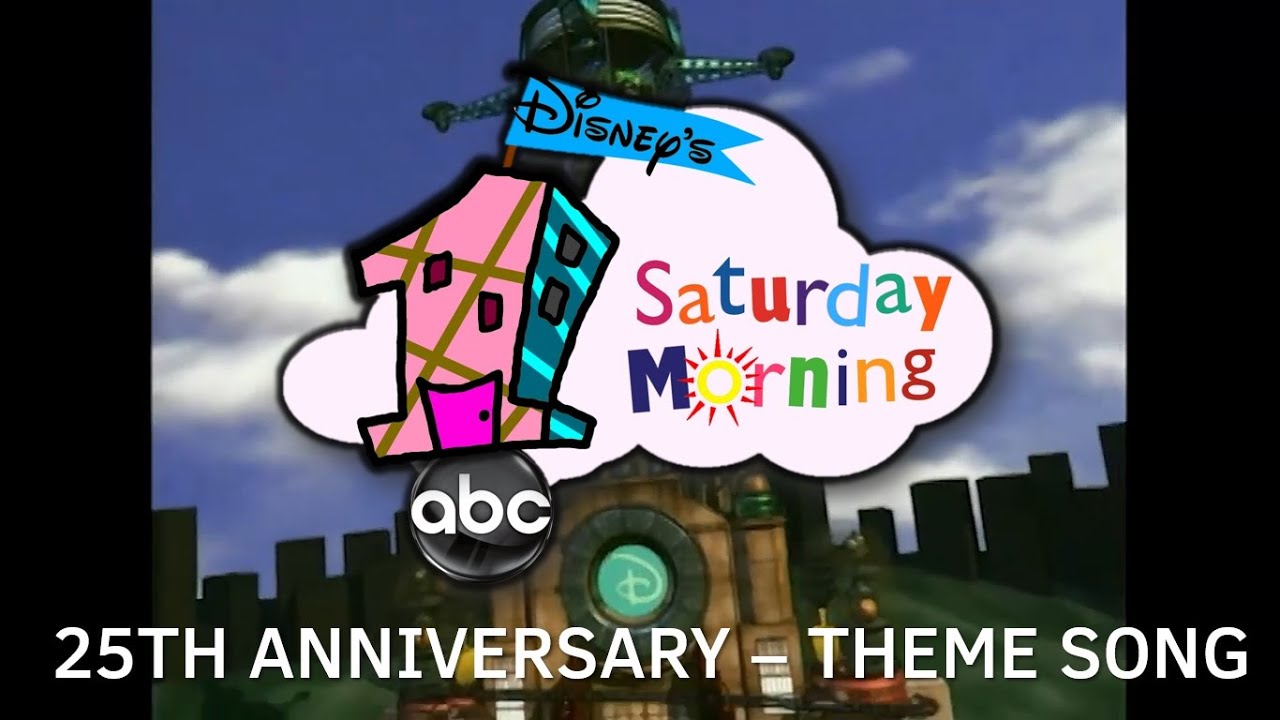 Disney's One Saturday Morning I Theme Song I 25th ANNIVERSARY ...