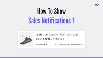 How to Create Sales Notifications on Your Website using WiserNotify?