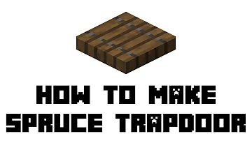 Como fazer uma Trap Door no Minecraft?
