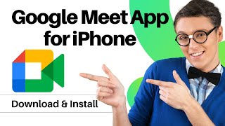 How to Download Google Meet on iPhone? Google Meet App for iPhone iOS screenshot 1