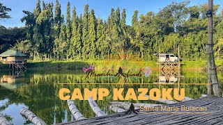 Affordable Raw Camping Philippines | Fishing and Breathtaking View|Camp Kazoku Santa Maria Bulacan