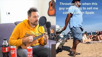 Coca-Cola Light, Normal and Zzzzero Loop Cover (Ukulele)