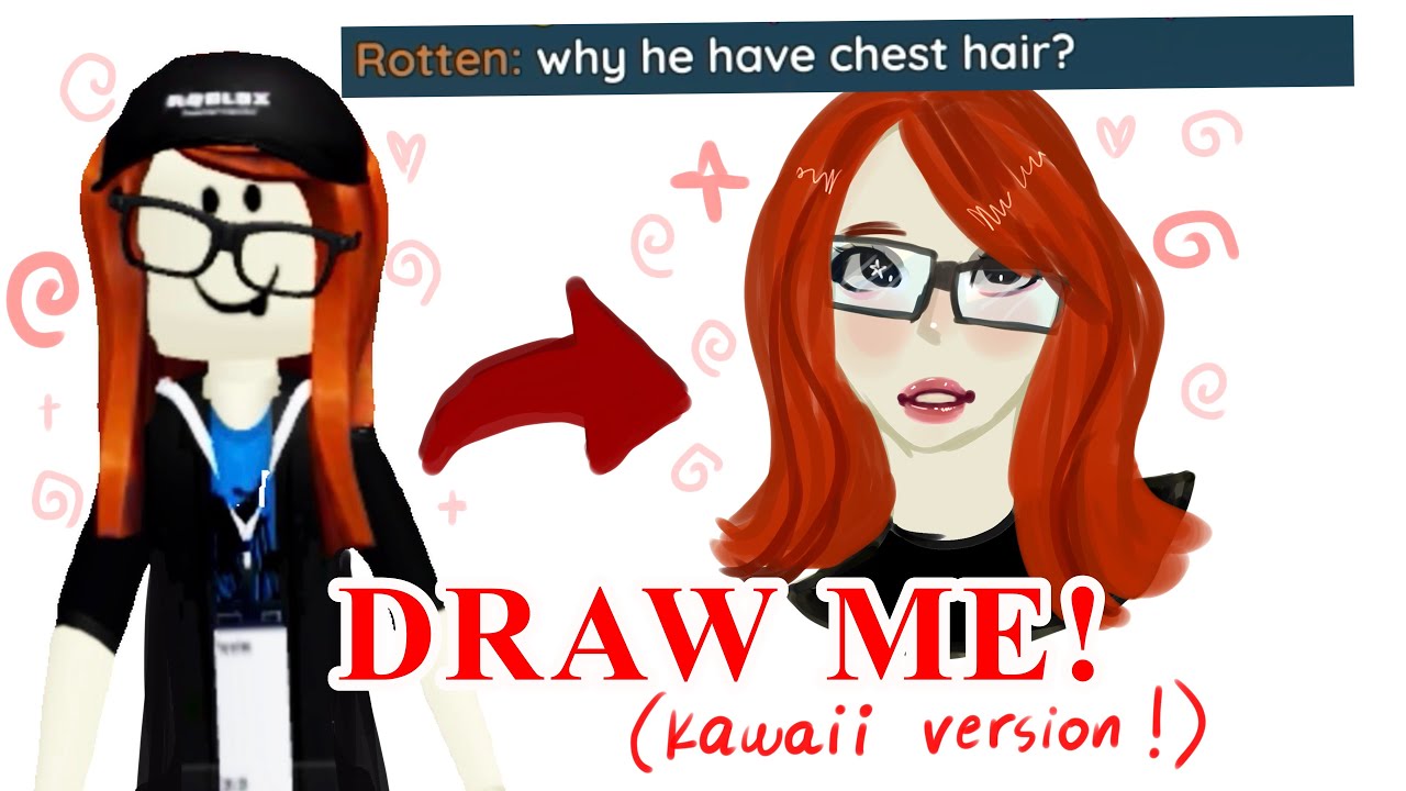 Drawing people’s roblox avatars but its kawaii themed🍥🩰🌸(part 1)