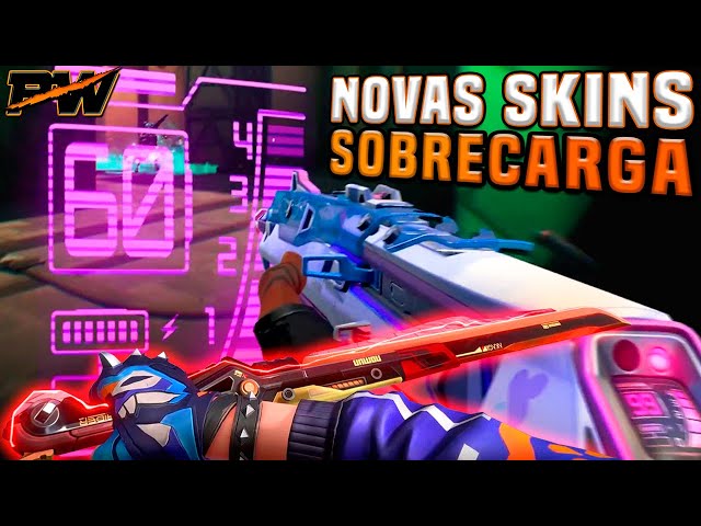 NOVO PACOTE DE SKIN SOBRECARGA - VALORANT 