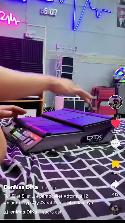 VIDEO TIKTOK DENMAS DIKA KENDANG DTX PAMBAMSILET #tiktok #dangdut #coverdangdut #fyp