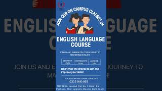 "Spoken English Course | Admissions Open | Enroll Now & Learn English Online & On Campus Today!"