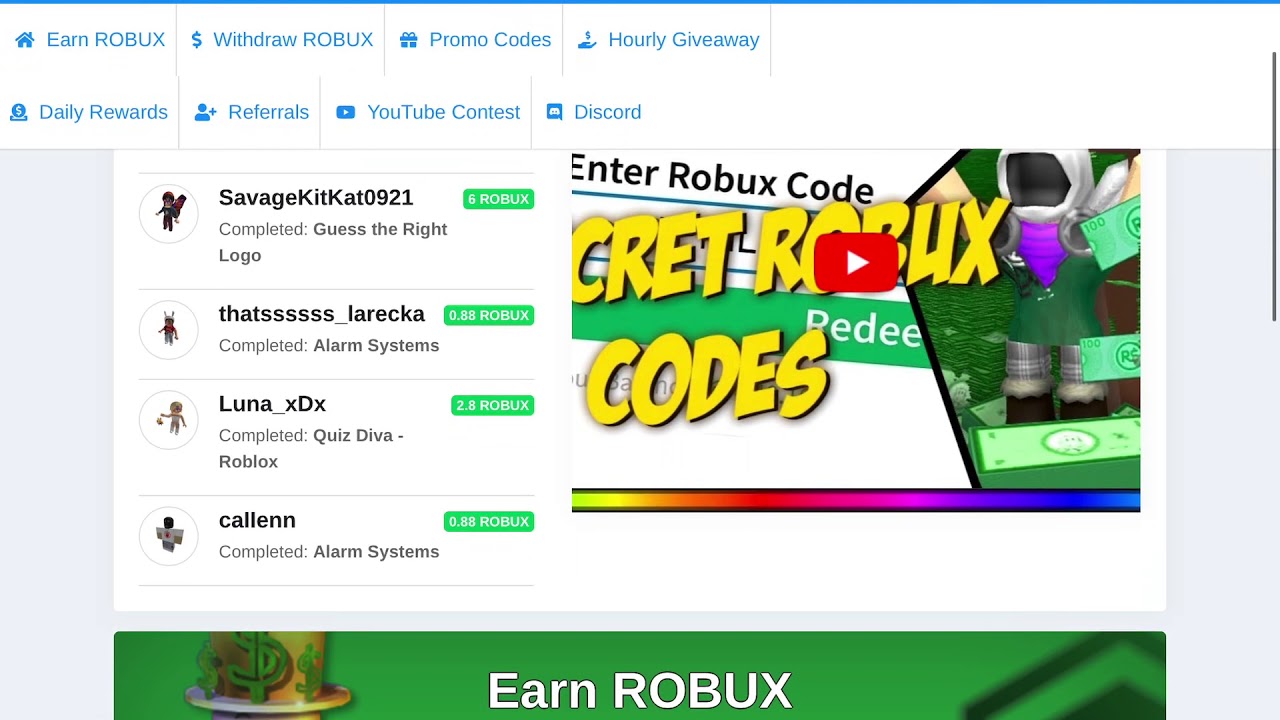 This is an amazing way to get robux it's called RBLX.land enjoy your robux! - YouTube