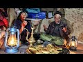 Ramadan mubarak old lovers are breaking fast in the cave  living in a cave like 2000 years ago