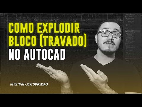 Vídeo: Como você remove um objeto de um bloco no AutoCAD?