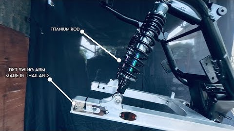 SUZUKI SMASH 115 "INSTALLING DKT SWING ARM PLUS 2 & GAZ-i TITANIUM SHOCK"