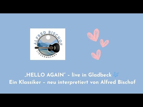 💫 Hello Again – Howard Carpendale Cover | Alfred Bischof live in Gladbeck (Restaurant Wilms)