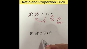 Short Maths Tricks || Ratio and Proportion tricks trick #youtubeshorts #trending #shorts #ytshorts
