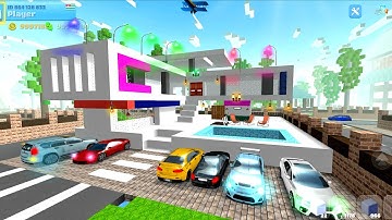 My cousin gifted me brand new house with pool in Party craft 🤩🤑