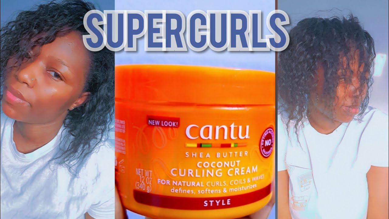 how-to-use-cantu-curling-cream-for-super-curls-youtube
