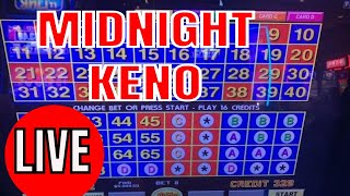 Midnight Keno   ✅  Las Vegas LIVE Tour and gambling - SLOTS KENO POKER