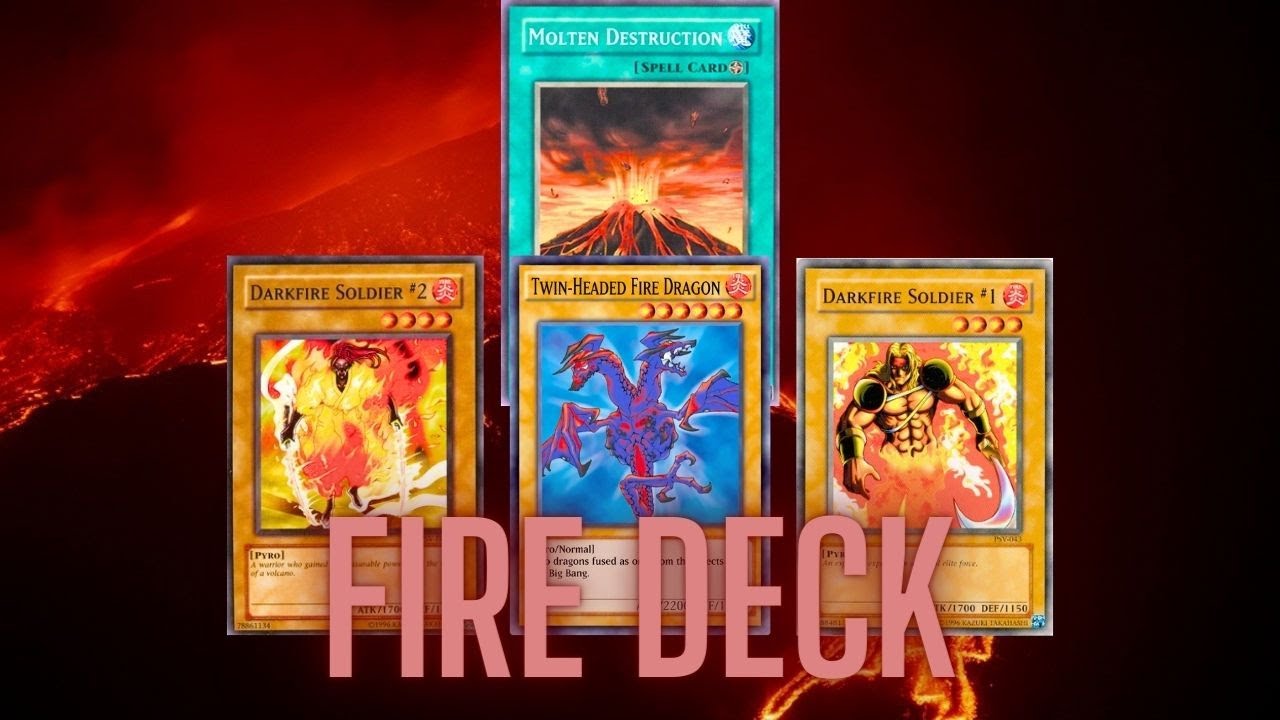 FIRE DECK !!! - Yu-Gi-Oh! Power of Chaos The Dark Spirit Revealed - YouTube