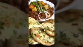 Tawa Butter Naan Pindi Chole Recipe tawabutternaanyoutubeshortsshorts