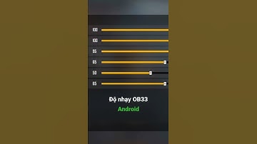 [FreeFire] Độ nhạy OB33 cho Android Headshot full máu đỏ cho ae tham khảo.