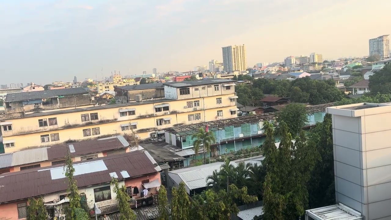 Morning atmosphere in Bangkok