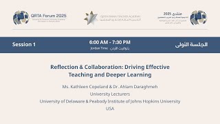 Reflection & Collaboration Driving Effective Teaching and Deeper Learning