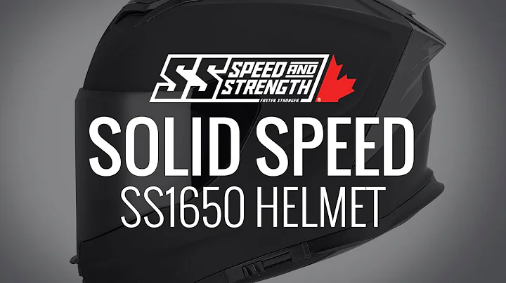 Solid Speed™ - SS1650 Helmet