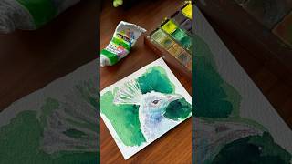 The Snowfeather's Grace #art #kawaii #satysfying #drawing #watercolor #relaxing #satisfying #shorts