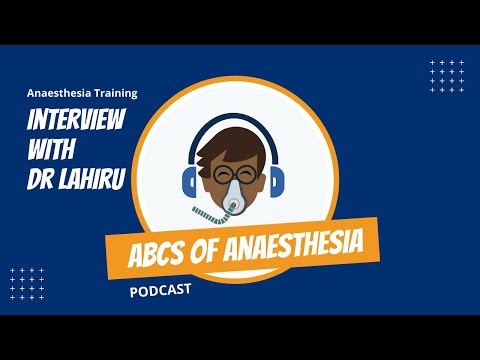 How to prepare for anaesthesia training and the application process