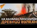 Спал полвека и проснулся: извержение вулкана Кумбре-Вьеха