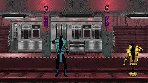 Clickteam Fusion Mortal Kombat Sub-Zero test