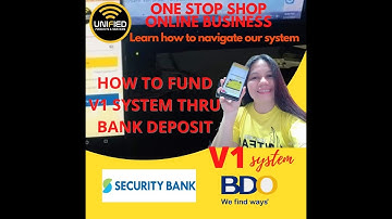HOW TO FUND REQUEST THRU BANK DEPOSIT (VERSION 1) | UNIFIED PRODUCTS AND SERVICES