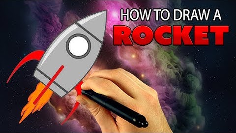 How to Draw a ROCKET SHIP - Adobe Illustrator Tutorial