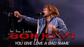 Bon Jovi - You Give Love A Bad Name (Live From London) (Subtitulado)