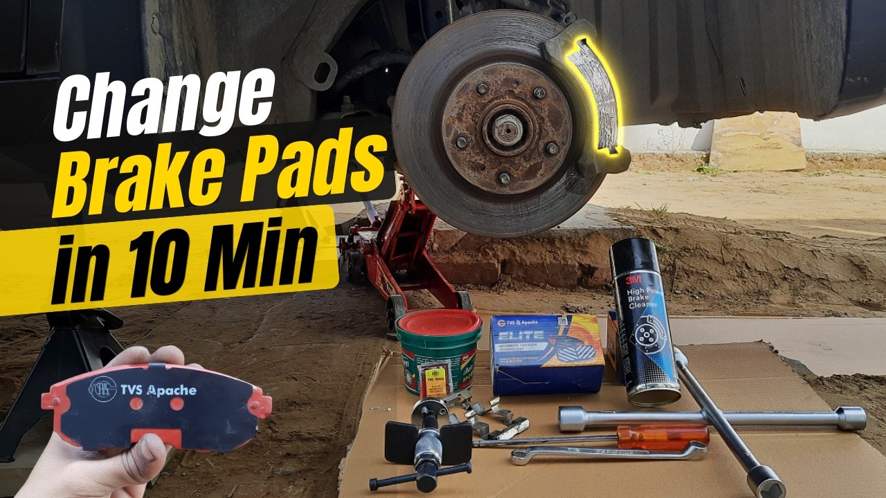 How to Replace Front Brake Pads on Your Car (Step-by-Step) - YouTube