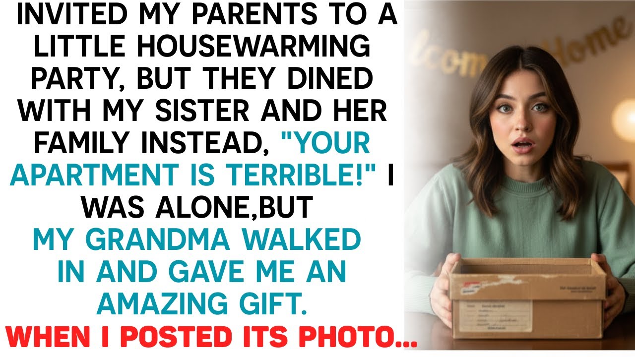 Invited My Parents To A Little Housewarming, But They Dined With My Sister And Her Family Instead...