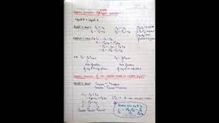 solutions formula notes