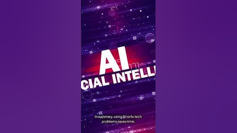 How AI Solves Tech Problems in Seconds!