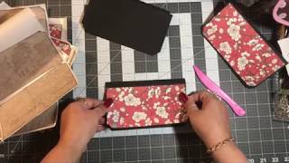 9 x 7 Mini Album Using DCWV The Far East Part 1