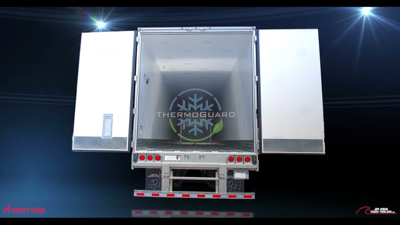 Jim Hawk Truck Trailers | Jim Hawk Exclusive Great Dane "Pearl"