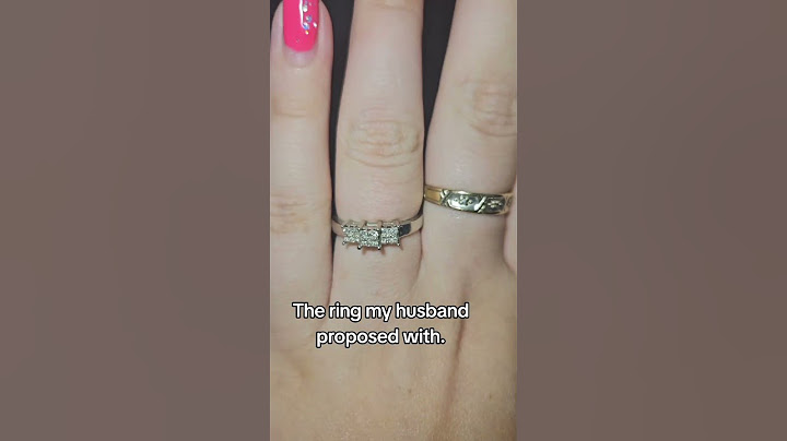 the ring my husband proposed with #jewelry #wedding