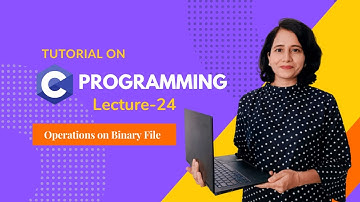 C programming for Beginners- Data File Handling Part 2-Binary File