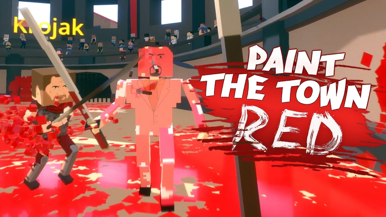 KROJAK VS A GIANT KATANA BOSS! Paint The Town Red CoOp w/ Krojak 4