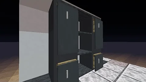 Wie kann ich in Minecraft ein Schrank bauen?