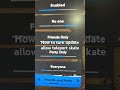 How to turn update allow teleport skate