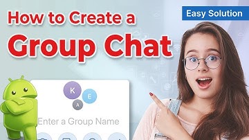 How to Create a Group Chat on Android 2024 | Easy Tutorial