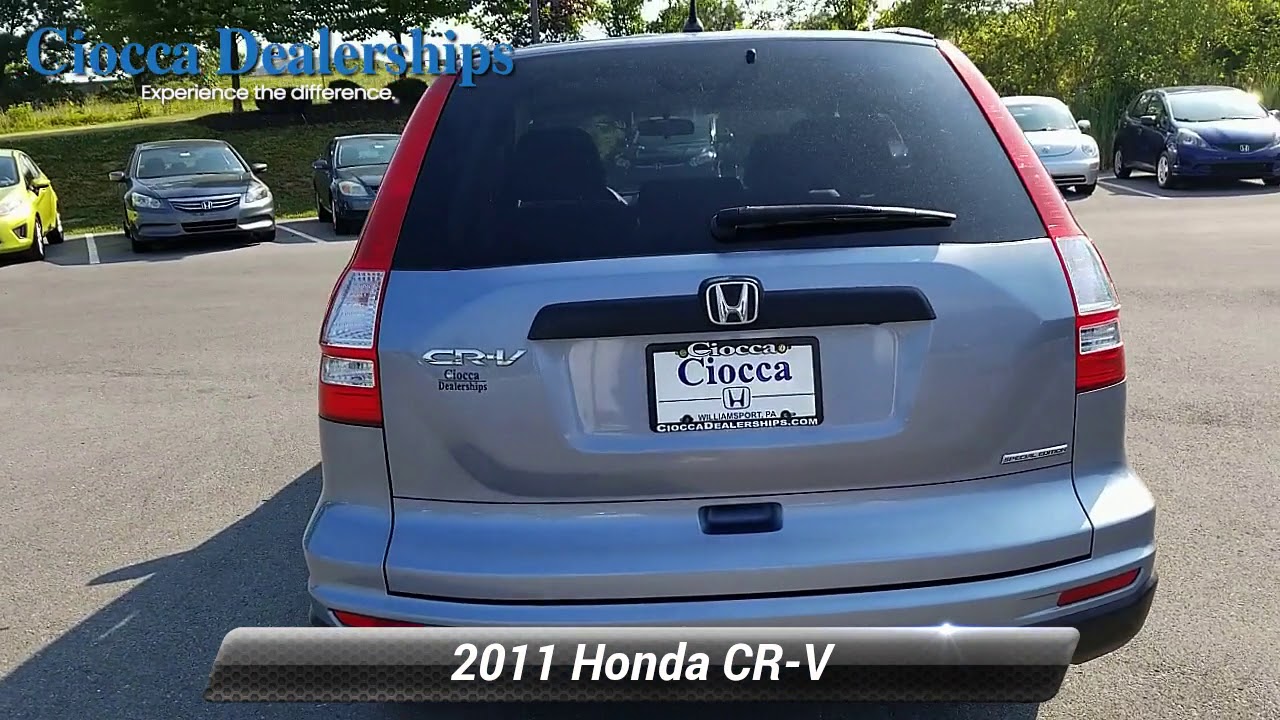 Used 2011 Honda CRV SE, Muncy, PA H20118026 YouTube