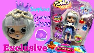 GEMMA STONE Shopkins Shoppies Special Edition Black Friday Walmart Exclusive Doll Unboxing Review