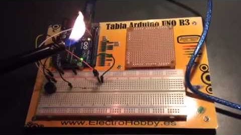 Sensor de Llama con Arduino